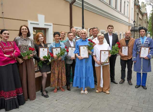 В краеведческом музее состоялось торжественное  награждение.